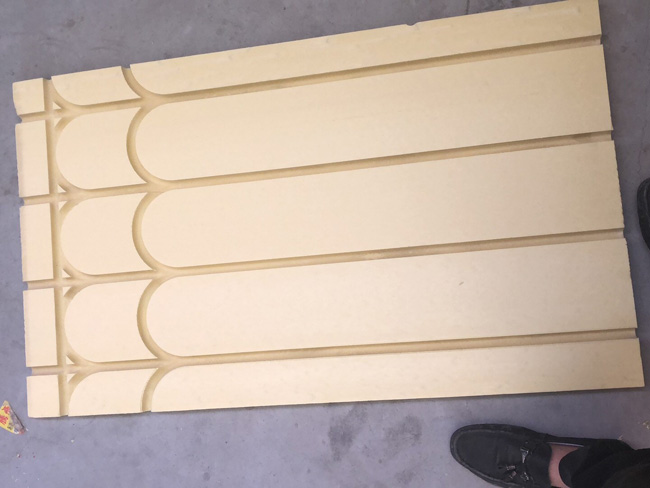 預置溝槽鋁板地暖模塊